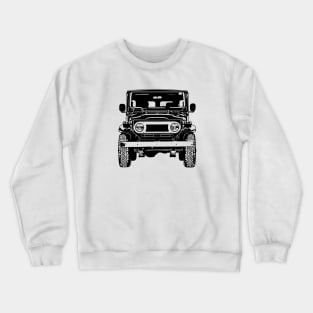 FJ40 Land Cruiser Sketch Art Crewneck Sweatshirt